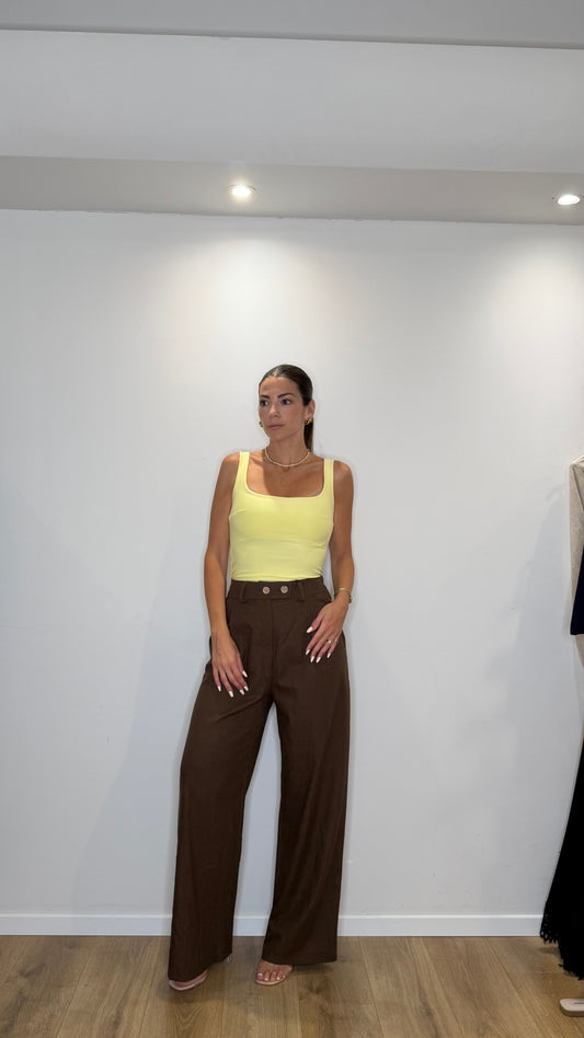 Pantalone Pence Misto Lino