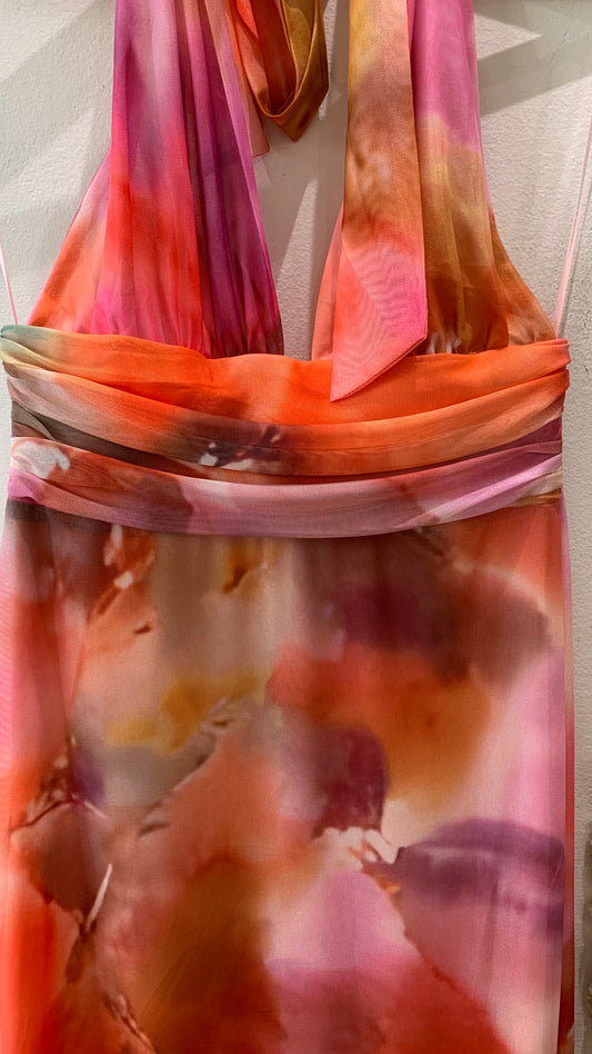 Abito Lungo Fantasia