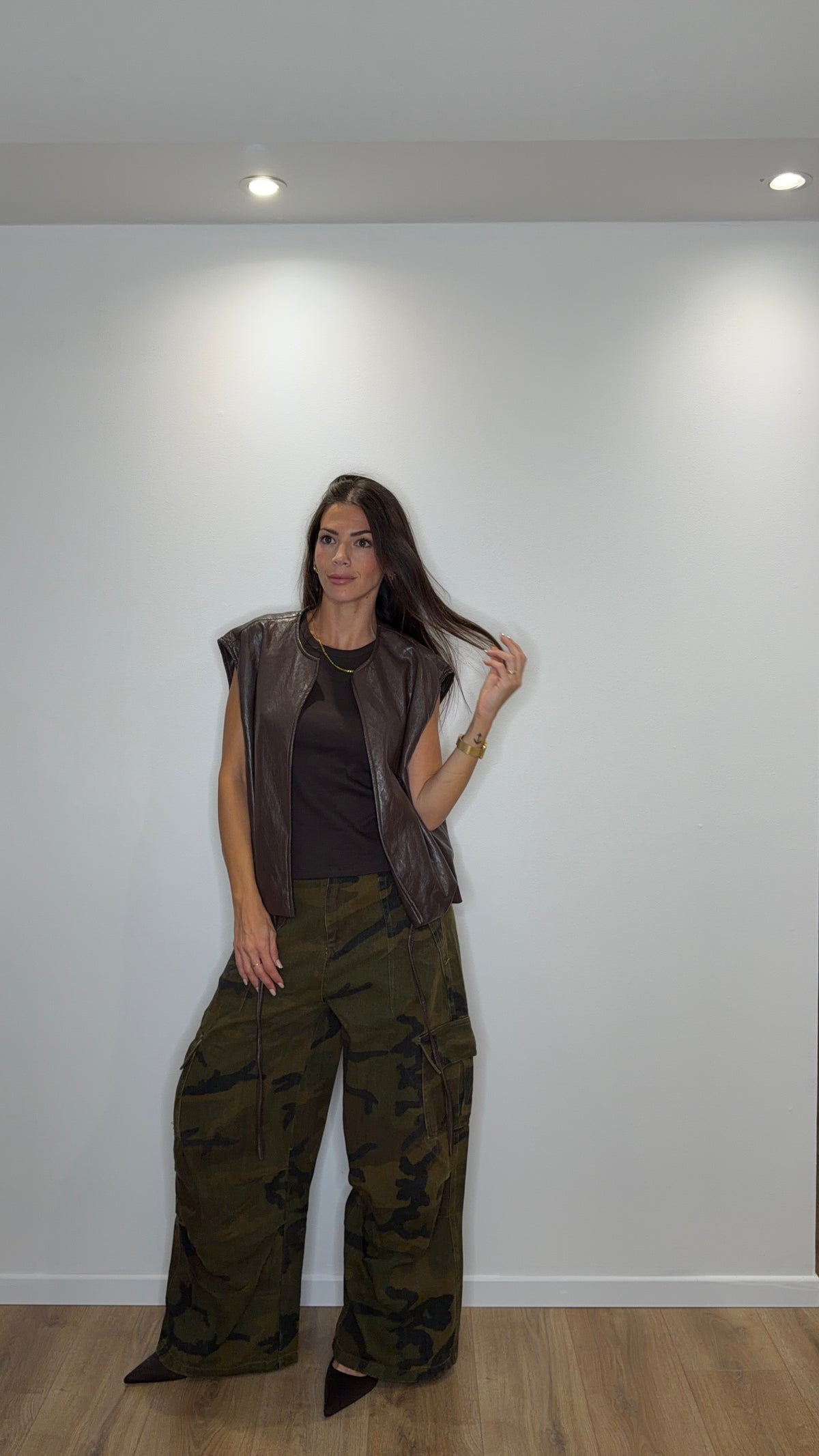Gilet ecopelle