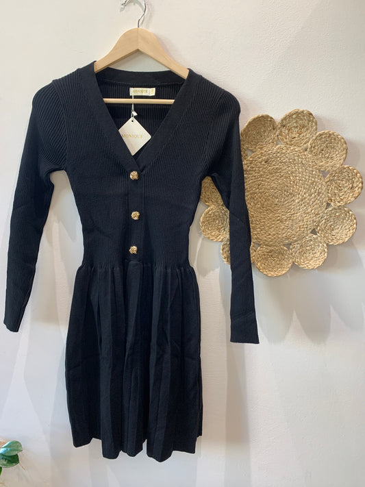 Abito Midi Plissetato