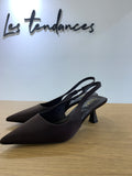 Décolleté Marrone