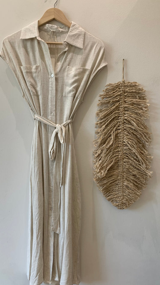 Chemisier Misto Lino