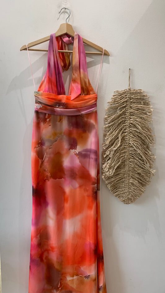 Abito Lungo Fantasia