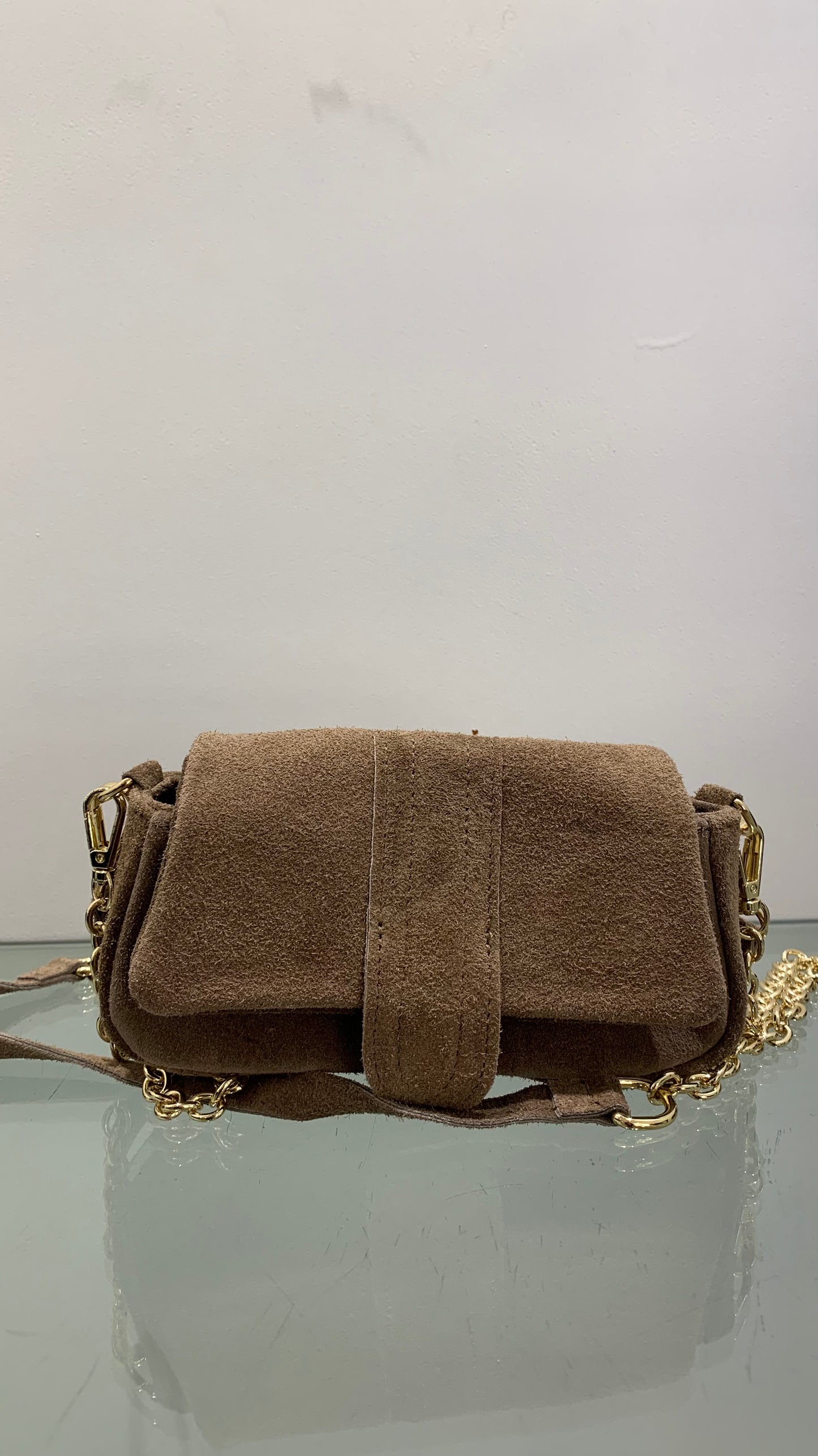 Pochette camoscio