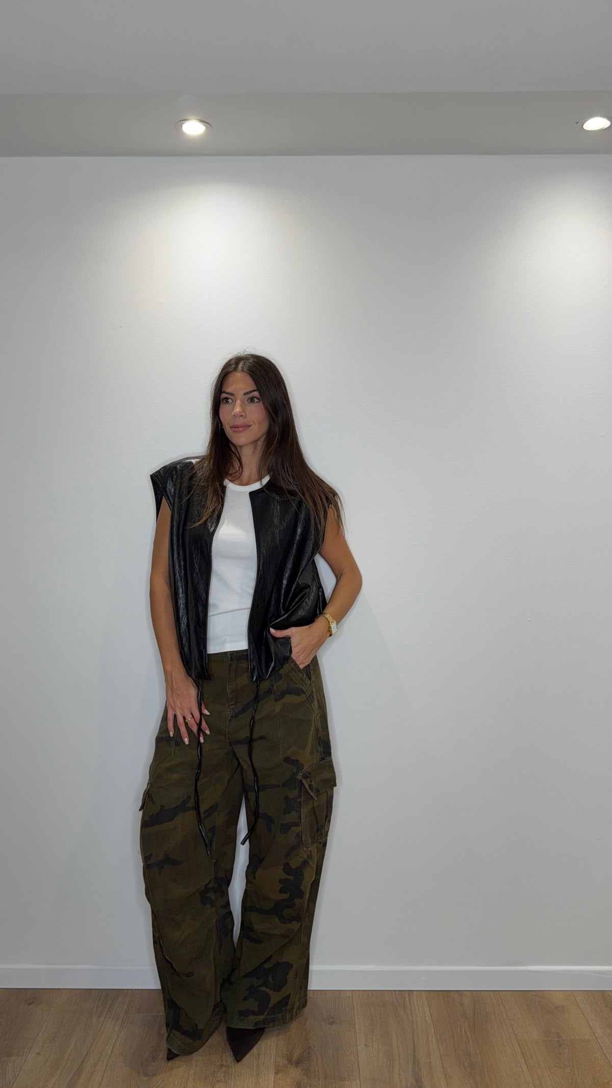 Gilet ecopelle