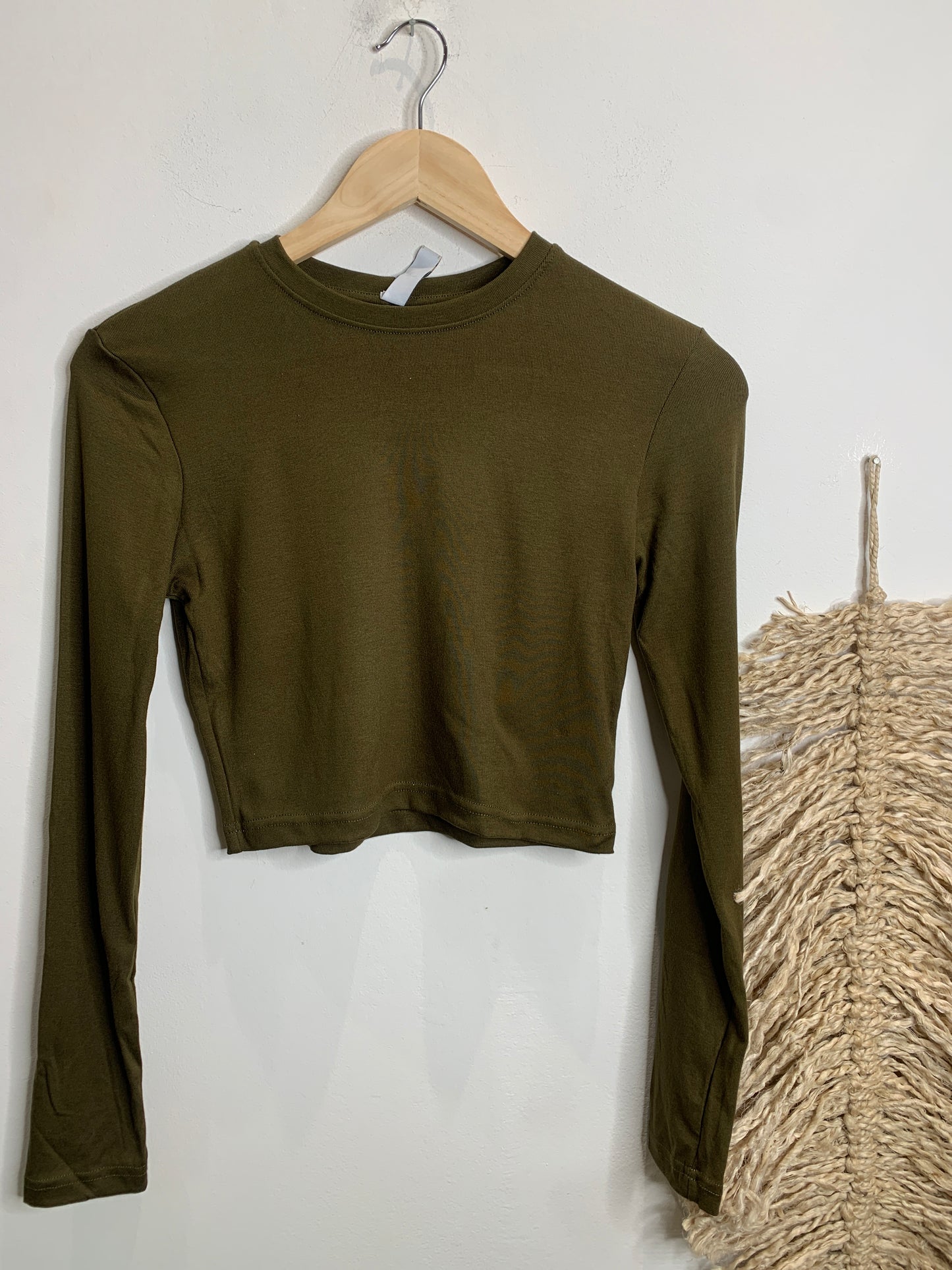 Maglia Crop Manica lunga