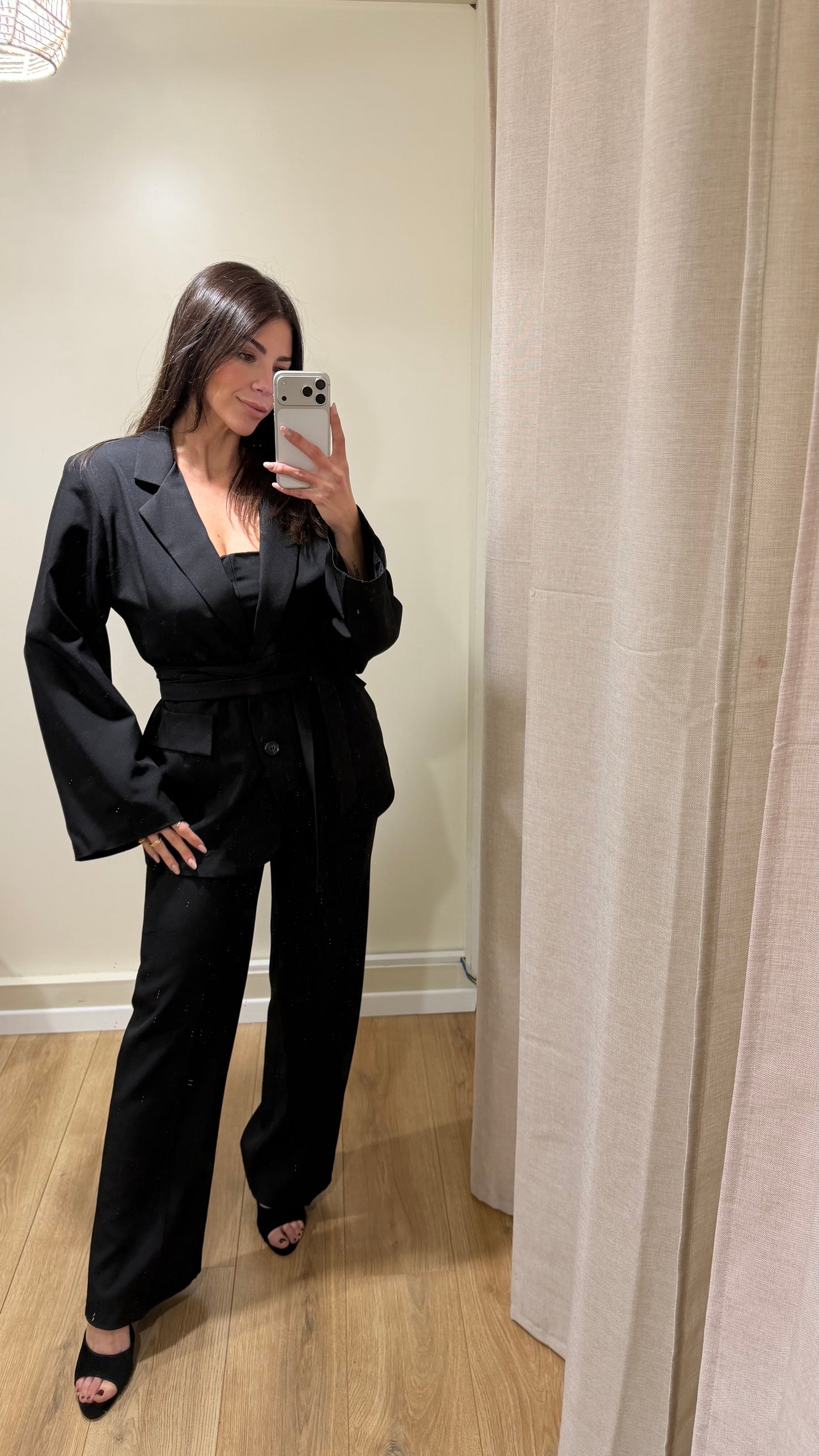 Blazer con Cinta