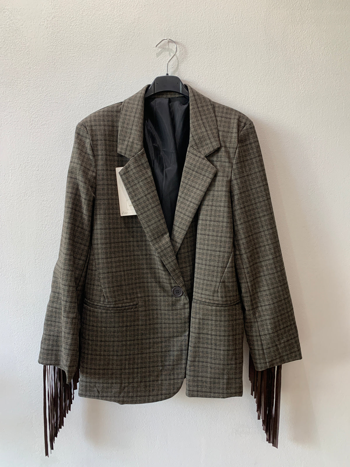 Blazer con le frange
