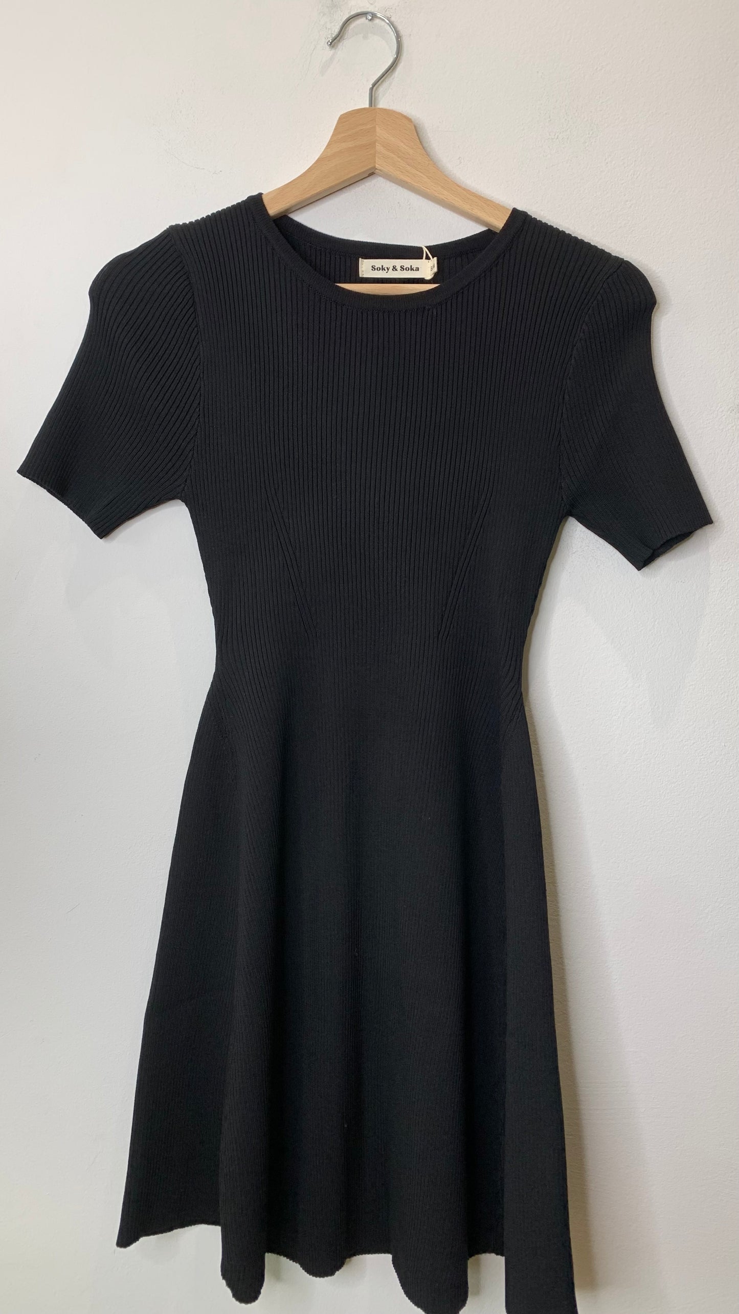 Abito Midi a Costine