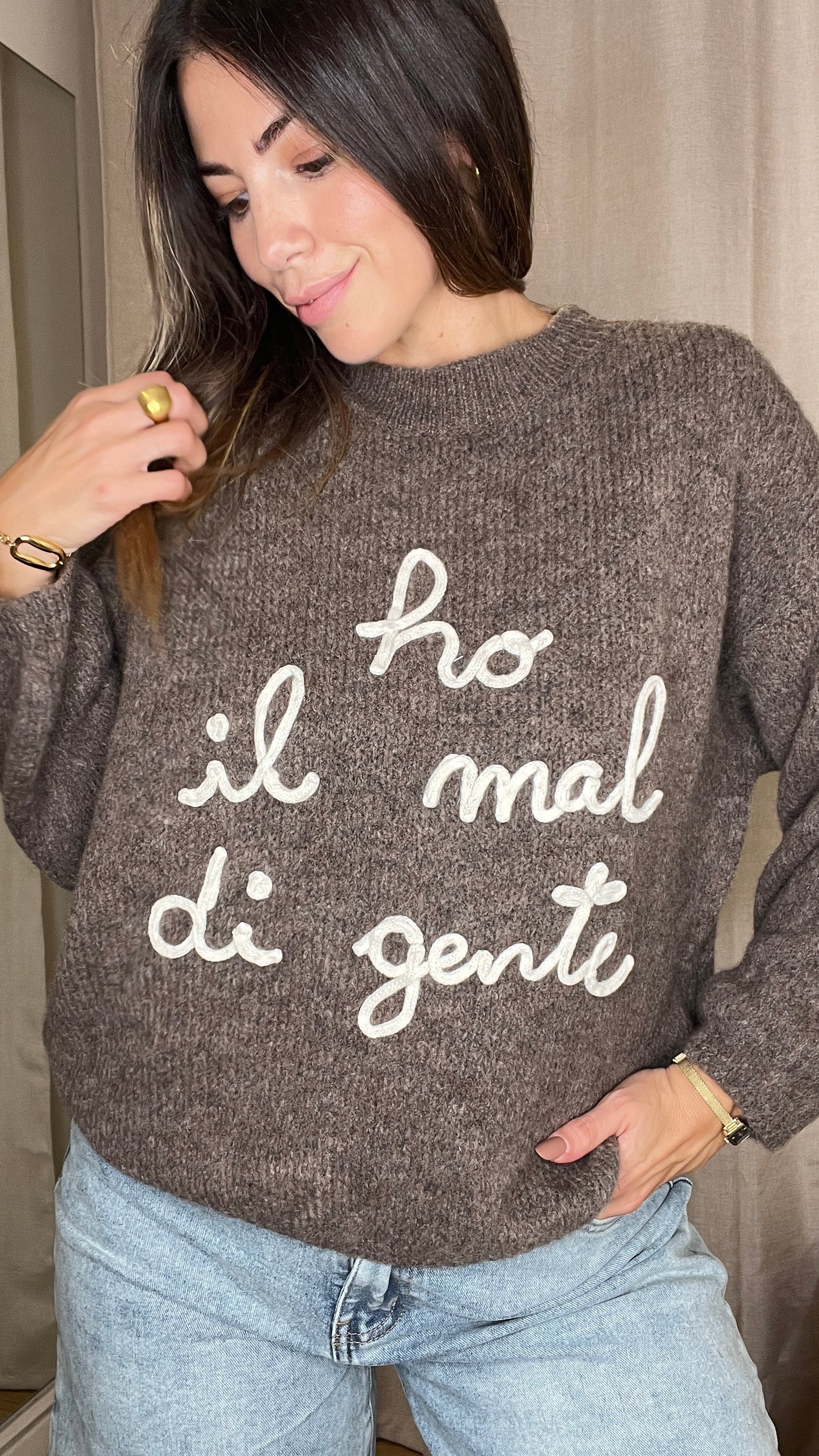 Maglione mal di gente