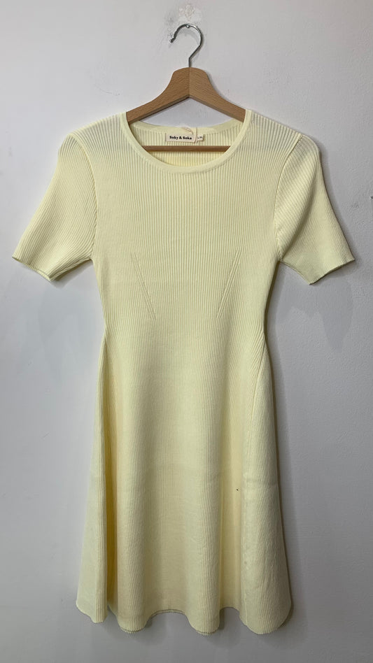 Abito Midi a Costine