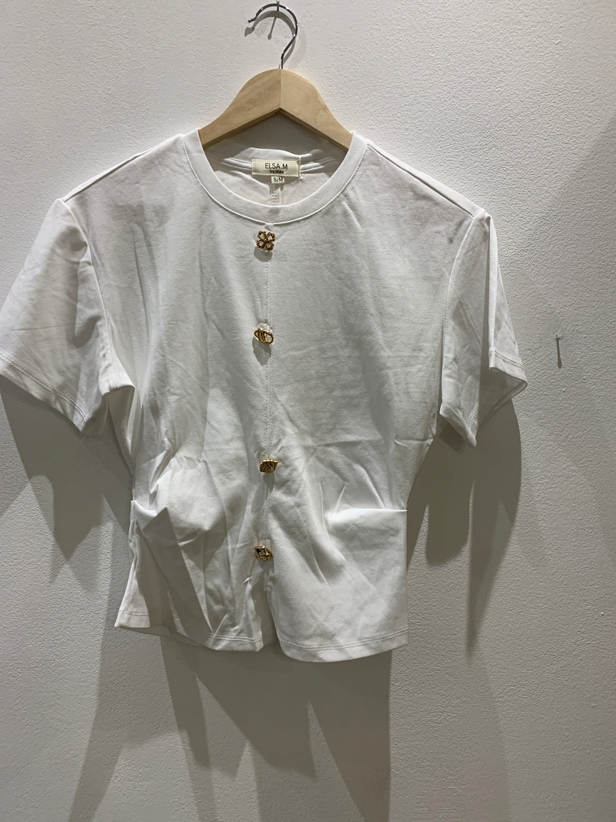 Maglia Bottoni oro