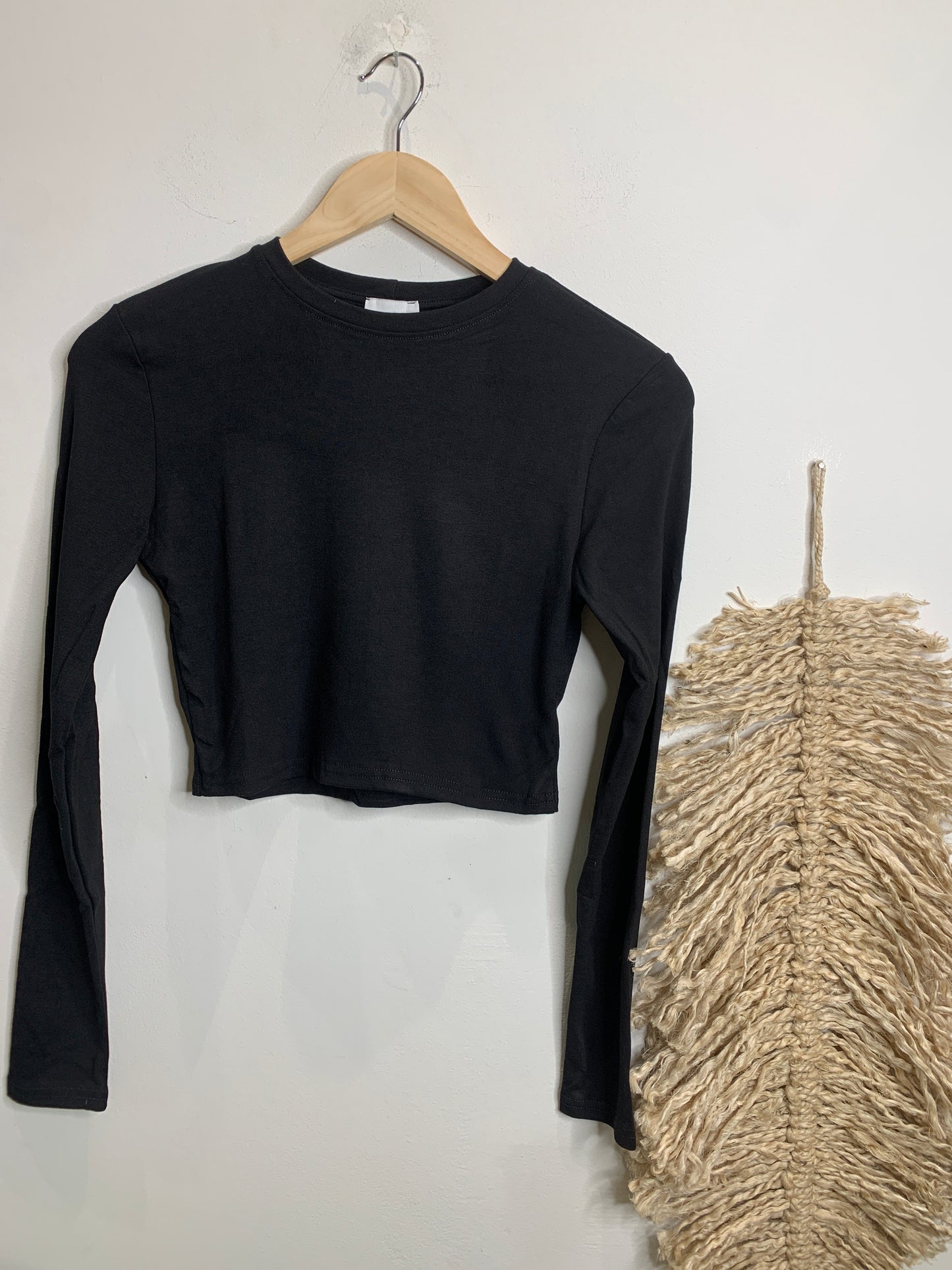 Maglia Crop Manica lunga