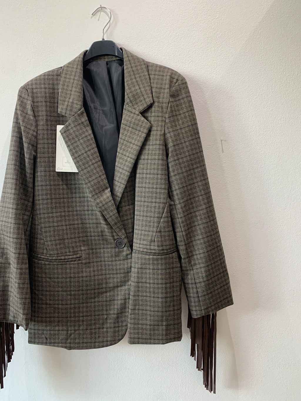 Blazer con le frange