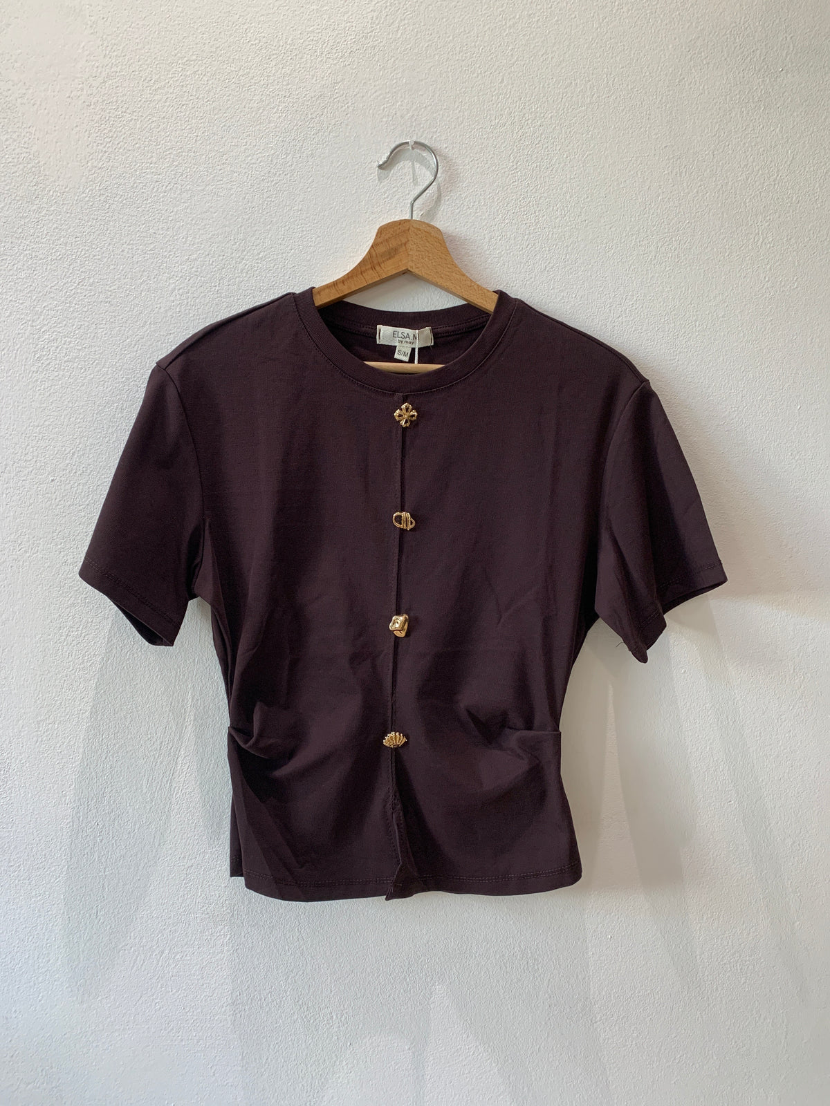 Maglia Bottoni oro